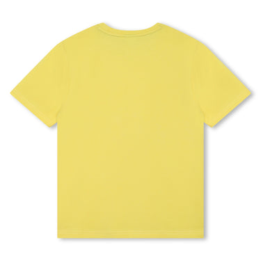 Playera para niño y adolescente amarilla Boss